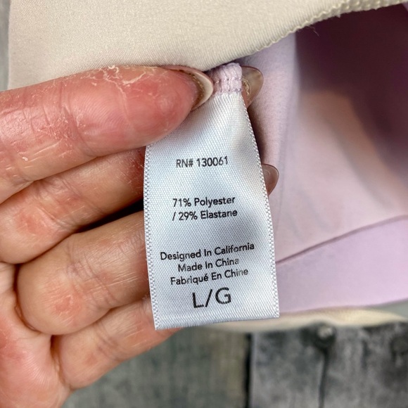 L*Space Active New Heights Sports Bra in Sage/Just Peachy/Peony/Bone Size Large. - Picture 6 of 14